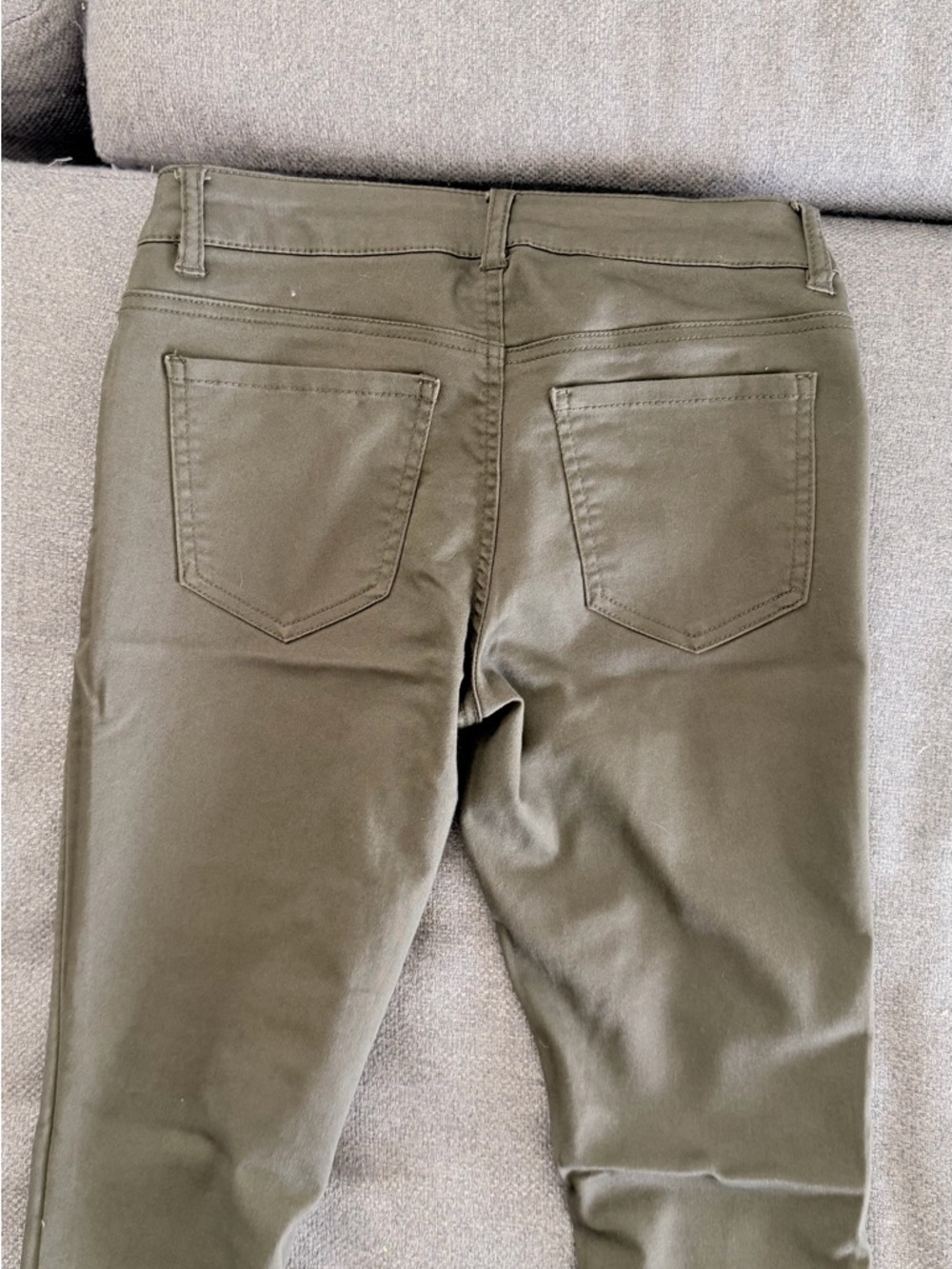 Refuge Olive Utility Skinny Pants - Picture 6 of 7
